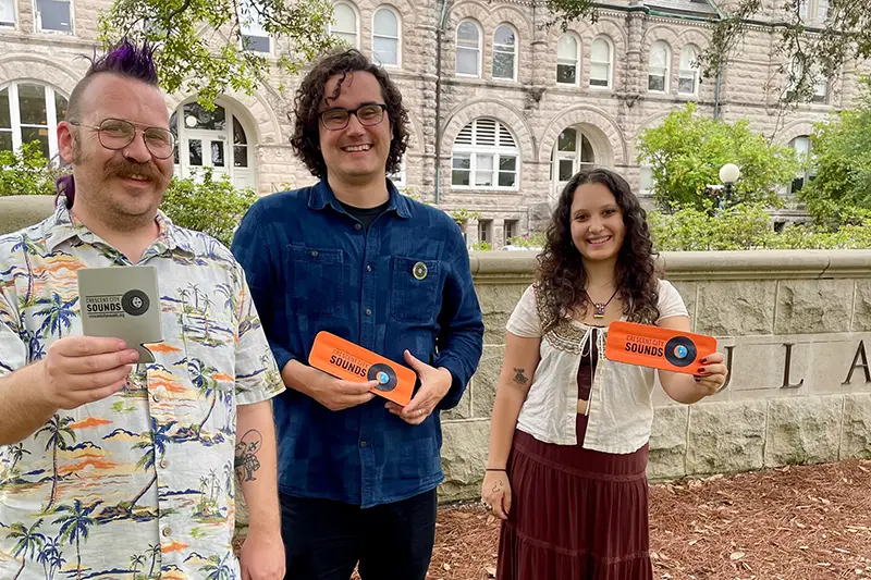 Crescent City Sounds at Tulane, Joshua Smith, William Saas, and Arya Glenn
